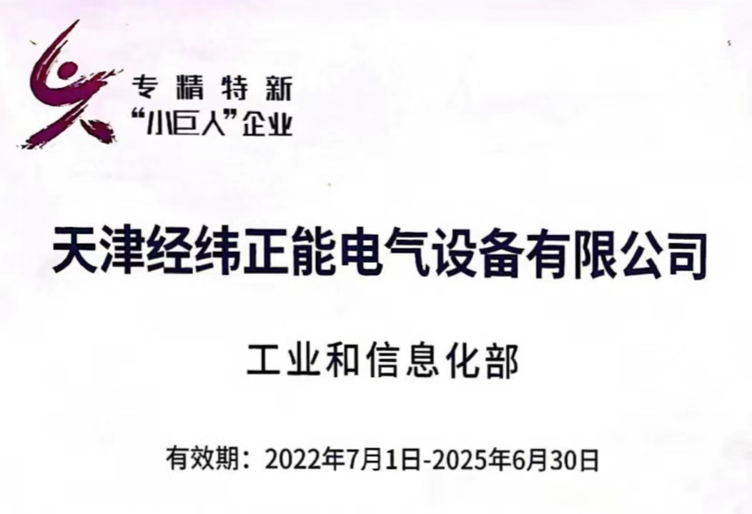 專精特新“小巨人”企業